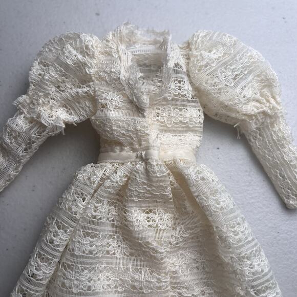 Barbie Beautiful Bride Wedding Dress Superstar Vintage 1977 Mattel #9907 NO Doll - Picture 14 of 16